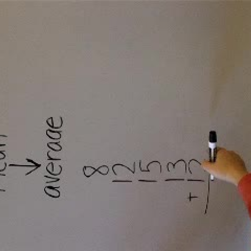 Mean, Median &amp; Mode