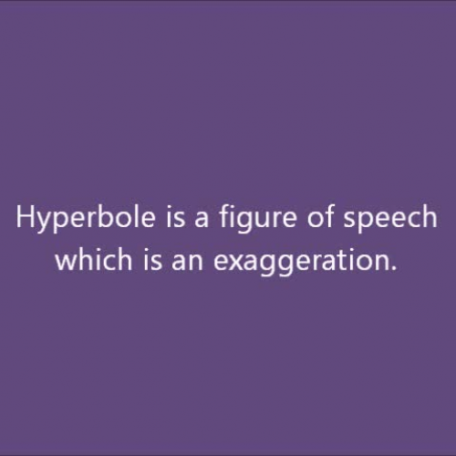 Hyperbole