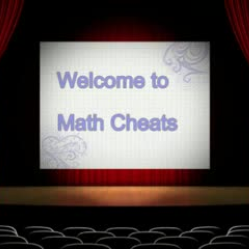 Math Cheats Squaring Numbers