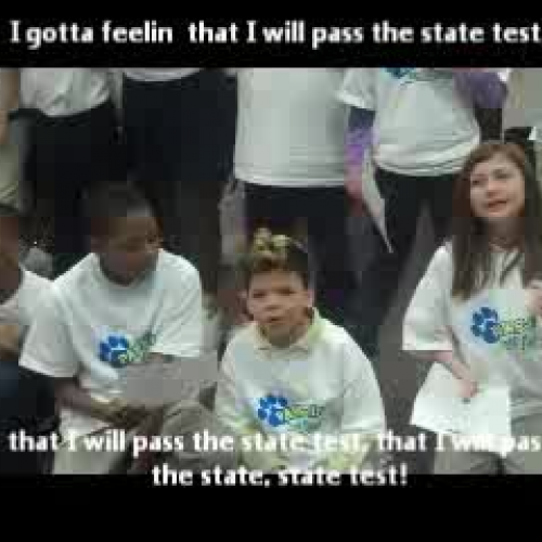 I will pass the state test!