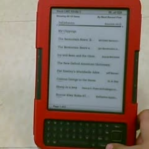 Adding Notes in the Kindle by SV
