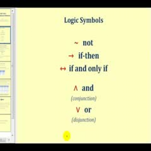 Truth Table for the Biconditional Statement