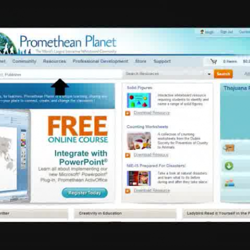 Promethean Planet search