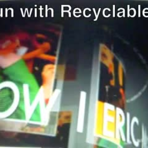 Fun with recyclables