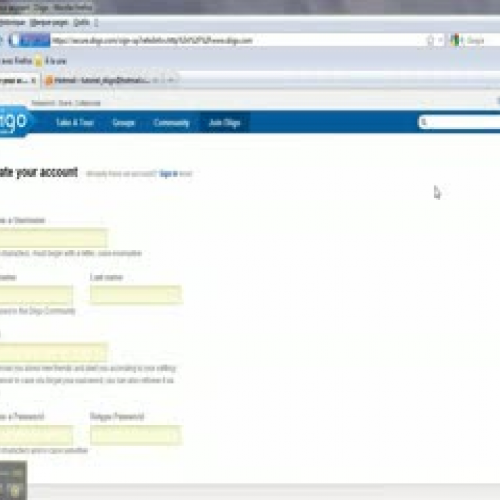 Tutoriel Diigo Partie 1