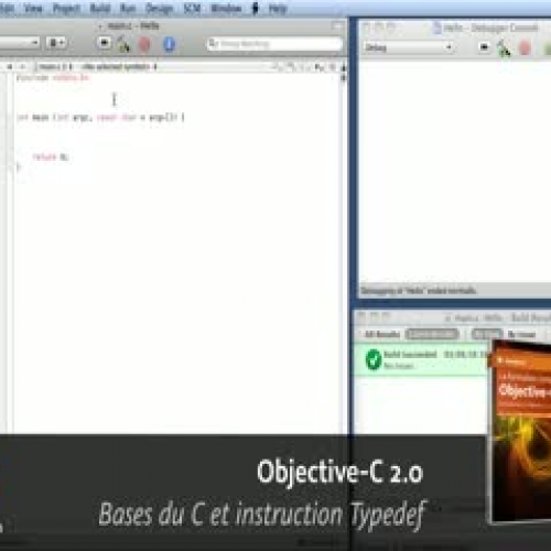 Objective-C : Bases du C et instruction Typed