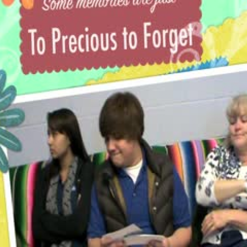 My Memories are Simply too Precious to Forget