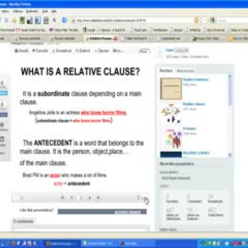 Relative Pronouns and Pronoun Antecedents