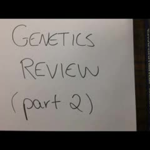 Genetics Review Part 2