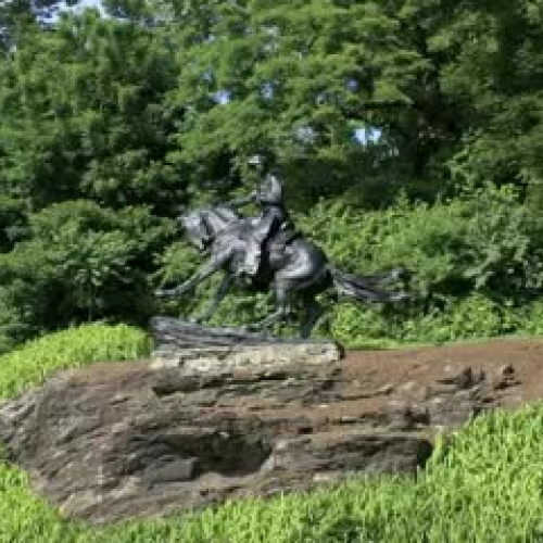 "Cowboy" (1908) by artist Frederic Remington