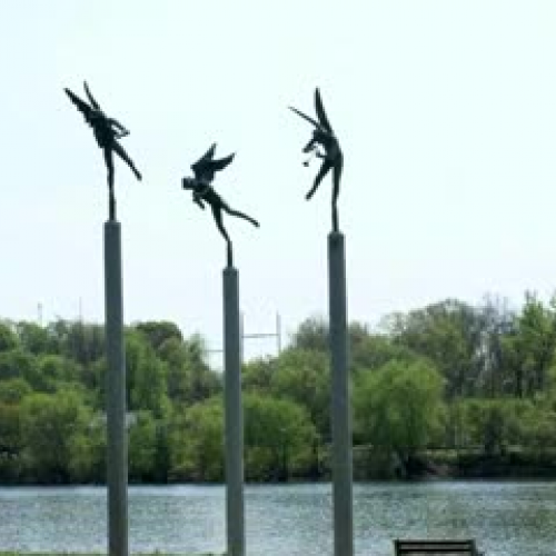 &quot;Playing Angels&quot; (c.1950) by artist