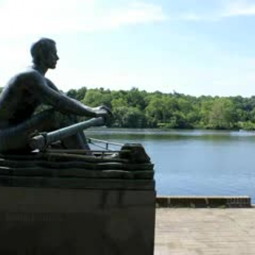 "John B. Kelly" (1967) by artist Harry Rosin