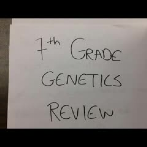 7th Grade Genetics Test Review