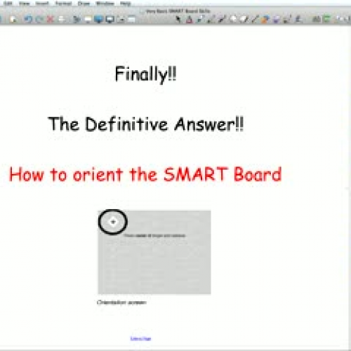 Very Basic SMART Board Part 1