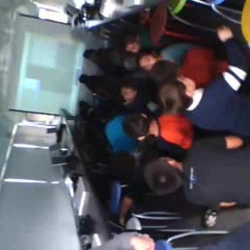 Chelsea teaching Garage Band