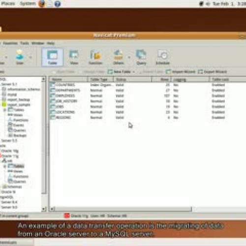 How to transfer data across different server 