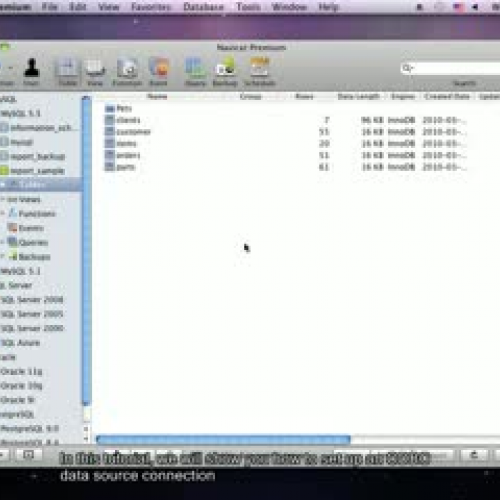 How to import ODBC data to your database by N