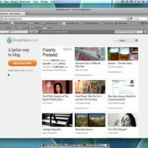 01-Create A Wordpress Account