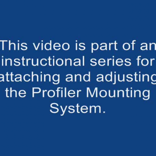 Attaching the Base Mount Ball to the Mounting