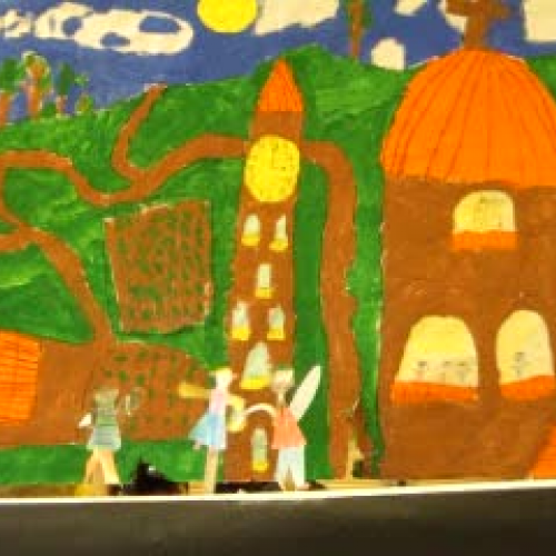 Magic Treehouse Puppet Skit