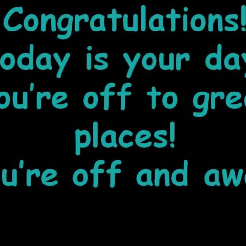 Oh the Places You'll Go