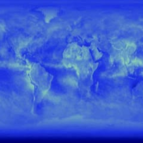 NASA NEO Annual Reflected Shortwave Radiation