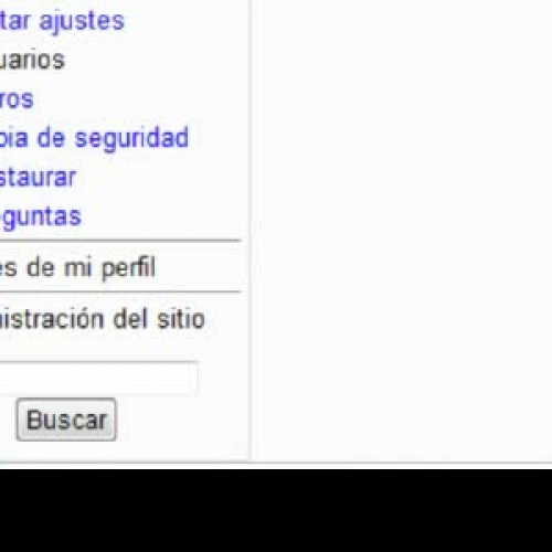 Modificacion de un template en Moodle