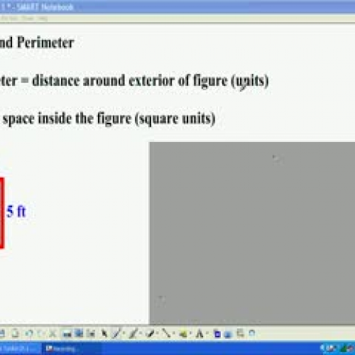Ch 1 Area &amp; Perimeter