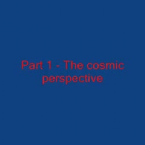 The Cosmic Perspective
