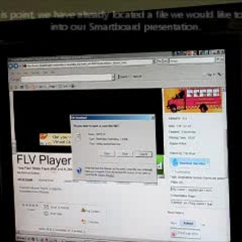 Inserting Video into Smartboard Notebook File
