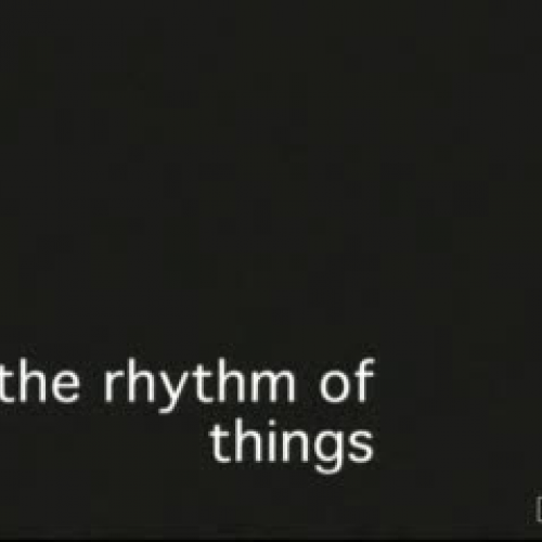 The Rhythm of Things