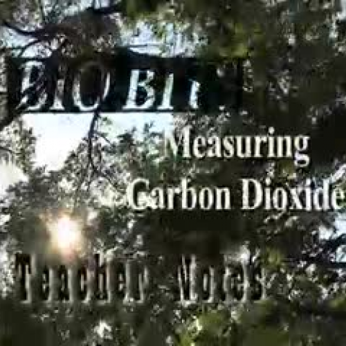 Measuring Carbon Dioxide – TEACHER NOTES