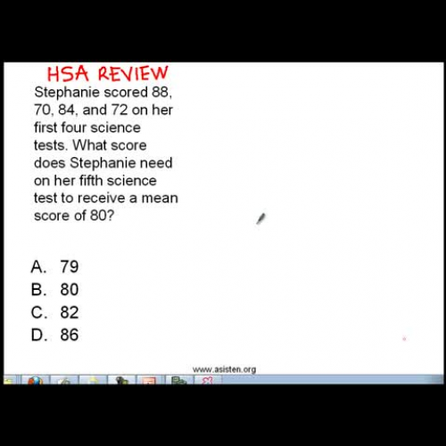 HSA Review: Mean