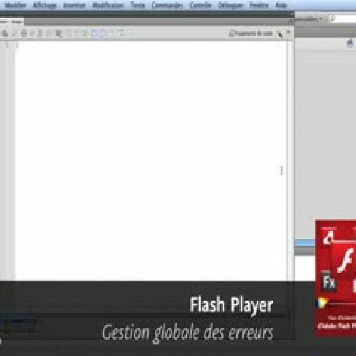 Adobe Flash Player : Gestion globale des erre