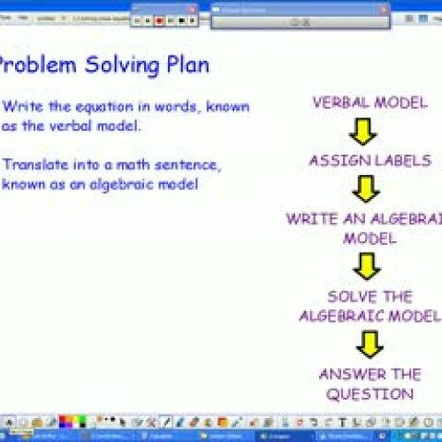 Lesson 1.5:  Problem Solving