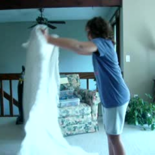 How to Fold a Blanket