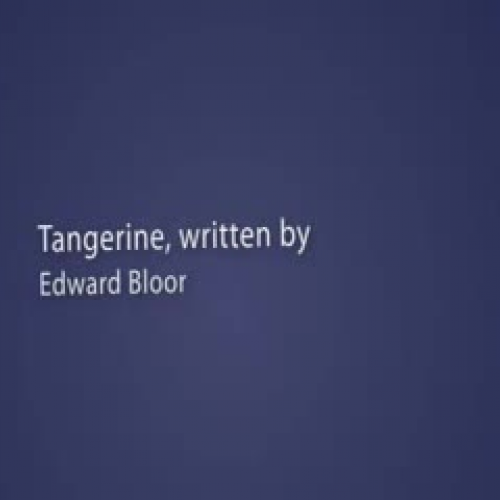 TANGERINE, by Edward Bloor