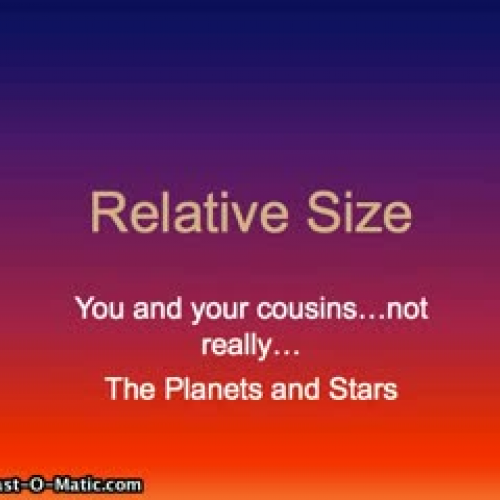Relative Size