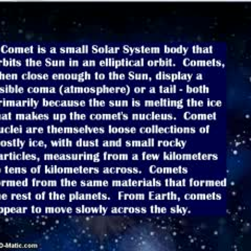 Comets, Asteroids, and Meteors Notes