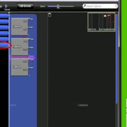 Starlogo TNG - Intro Unit Collision Demo