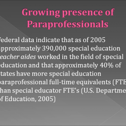 Underutilization of Support Staff