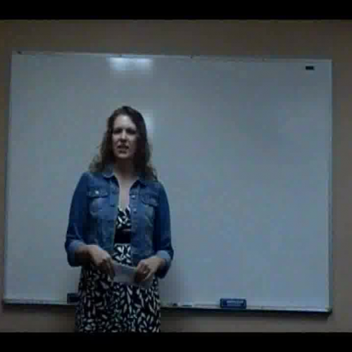Jill Roberson - BCEN 6600 Video Lesson