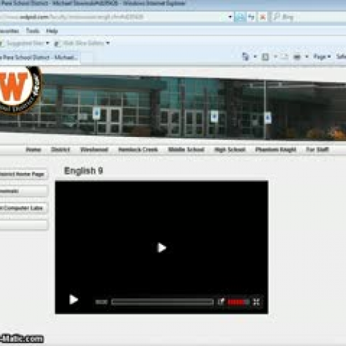 CMS4Schools - How to Embed a Video
