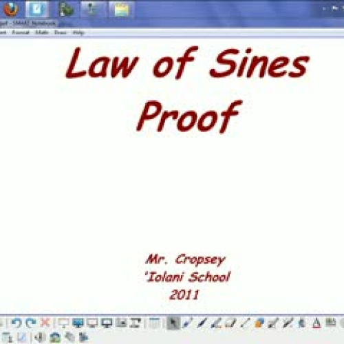 Law of Sines (Acute Proof)