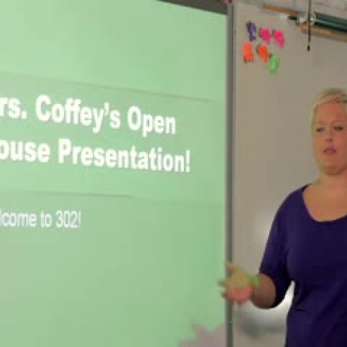 Mrs. Coffey's Open House Presentation