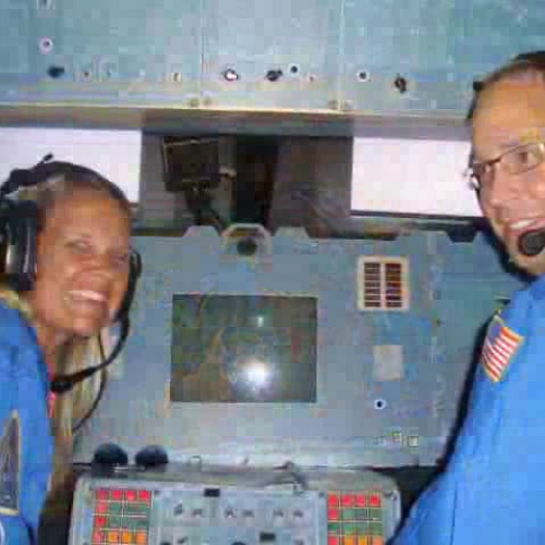 Ms. Wade at Spacecamp