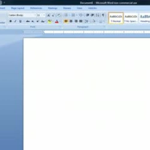 MLA Format With Word 2007 - 11