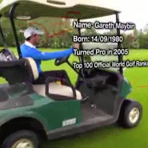 Gareth Maybin - Trick Shots: 4moles.com