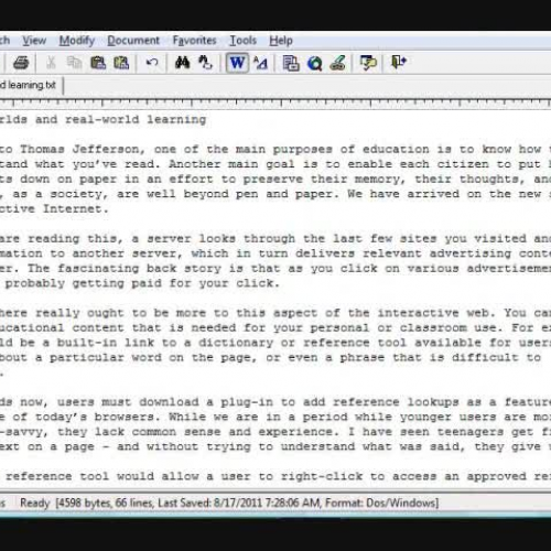 LiveInk Demonstration