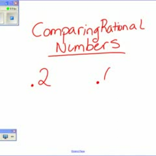 Comparing Rational Numbers